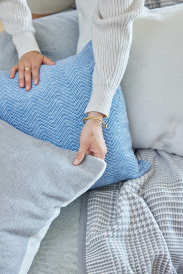 Bayside Herringbone Throw Pillow Covers2