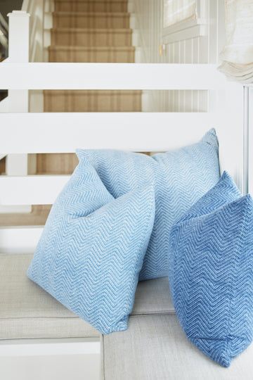 Bayside Herringbone Euro Pillow Covers9