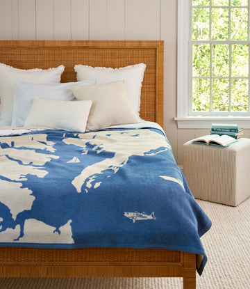 Chesapeake Bay Map Blanket3