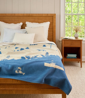 Maine Map Blanket5