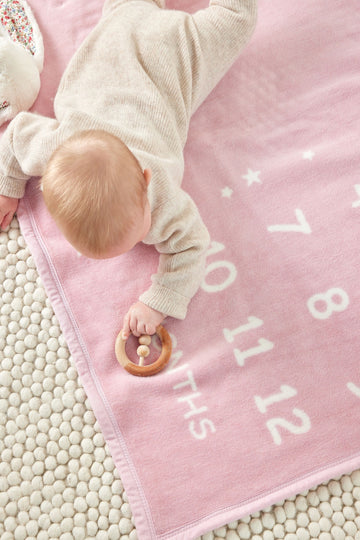 Milestone Mini Blush Blanket4