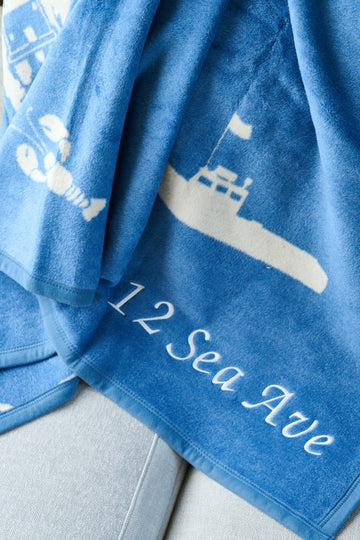 Maine Map Blanket2