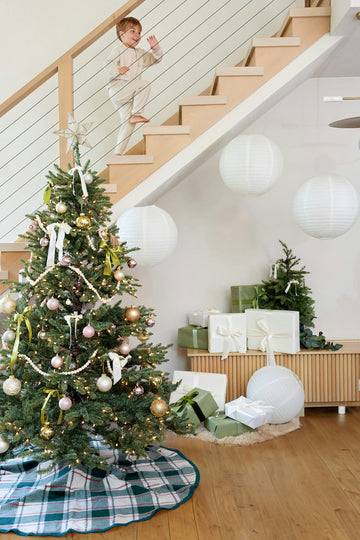 Christmas Check Christmas Tree Skirt