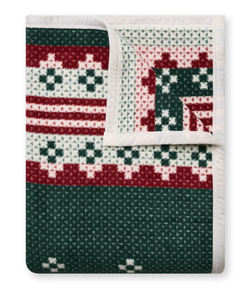 Merry Knit Blanket