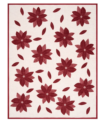 Poinsettias Needlepoint Kit
