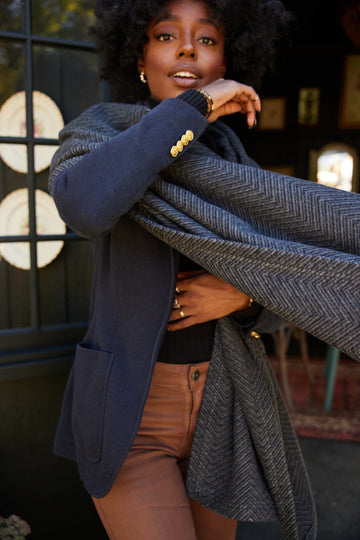 Bayside Herringbone Shawl8