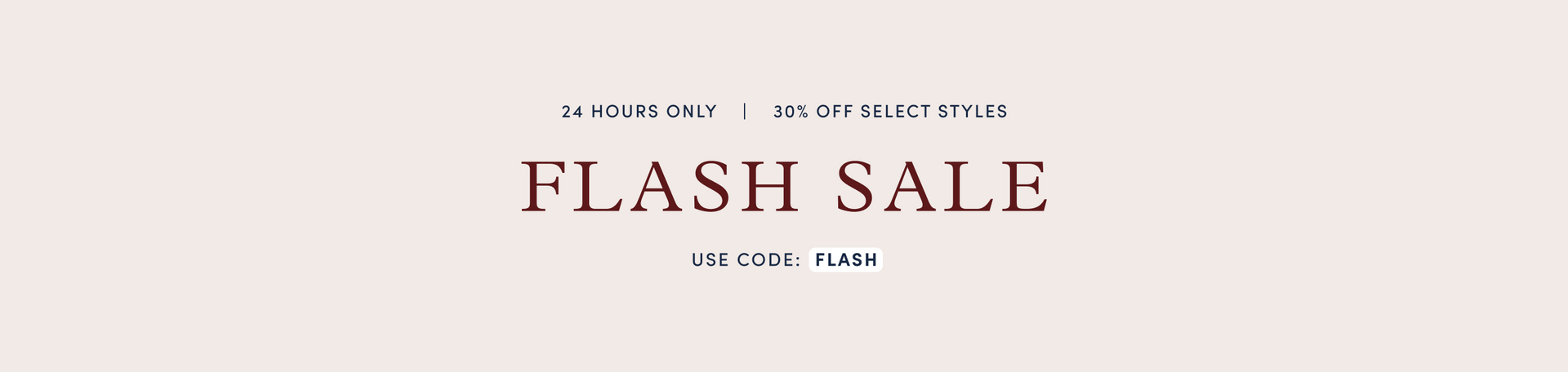 December Flash Sale