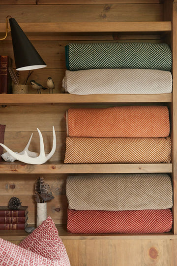 Harborview Herringbone Dune Blanket7