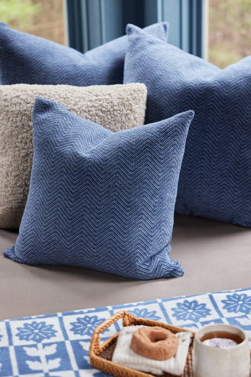 Bayside Herringbone Euro Pillow Covers5