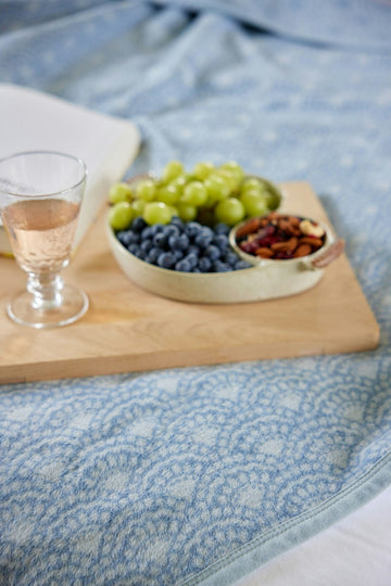 Seaside Scallops Fog Blanket7