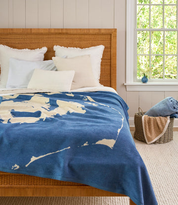 Outer Banks Map Blanket2