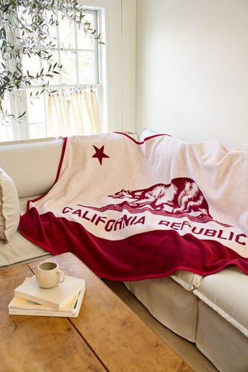 California Flag Blanket