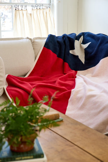 Texas Flag Blanket