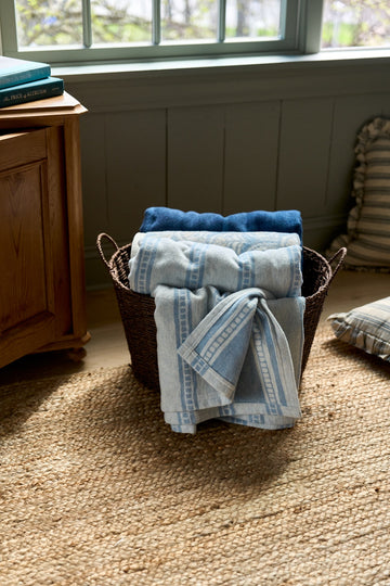 Tile Stripe Fog Lightweight Blanket7