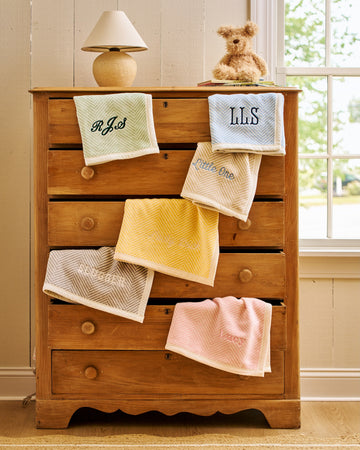 Harborview Herringbone Sky Mini Blanket6