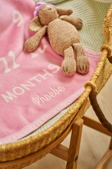 Milestone Mini Blush Blanket6