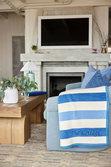 Brant Point Blues Blanket