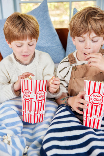 Sideline Stripe Bluebell Midi Blanket5