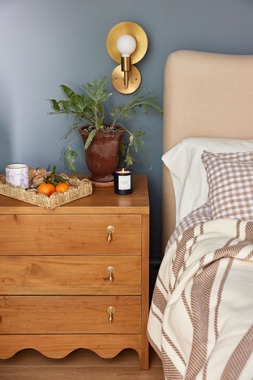 Dockside Stripe Sepia Blanket4