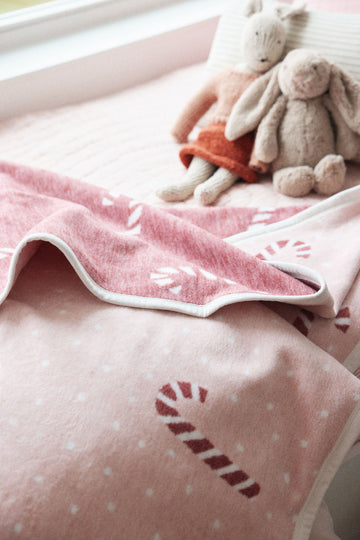 Candy Canes Midi Blanket6
