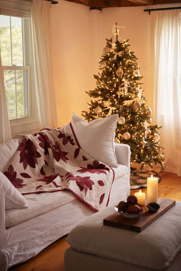 Poinsettias Blanket7