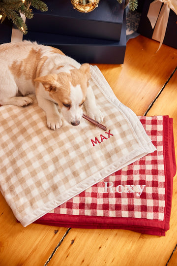 Gingham Wheat Midi Blanket2