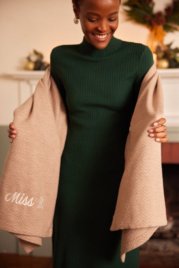 Bayside Herringbone Shawl2