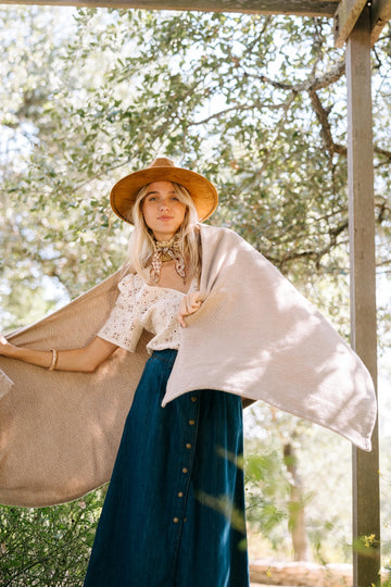 Bayside Herringbone Shawl6