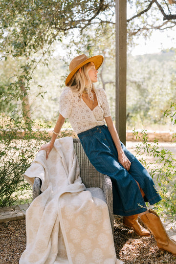 Millie Blockprint Blanket7