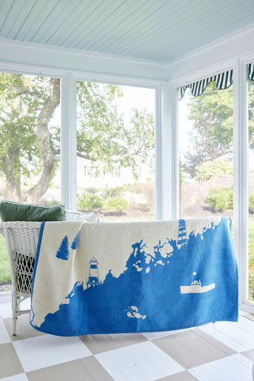 Maine Map Blanket6