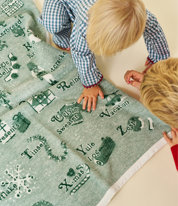 ABC's of Christmas Mini Blanket2