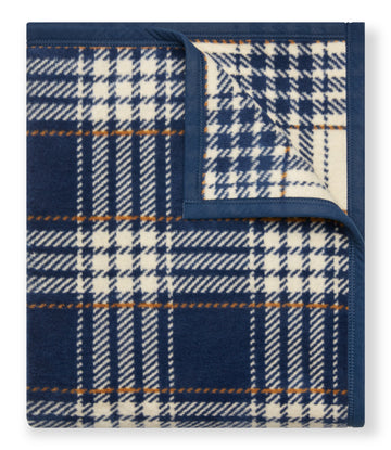 Navy plaid blanket 2025