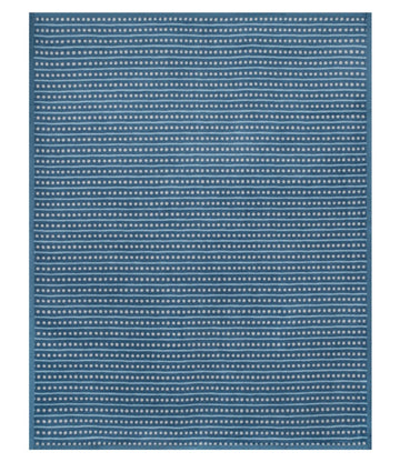 Beach Pebble Cornflower Blanket