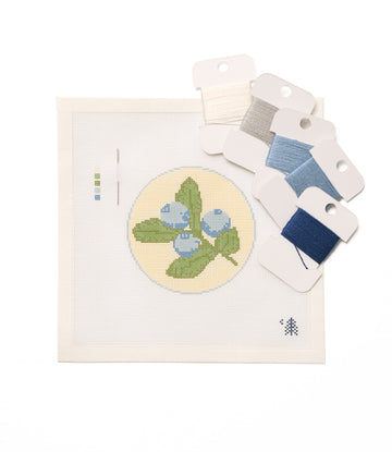 Blueberries Needlepoint Kit