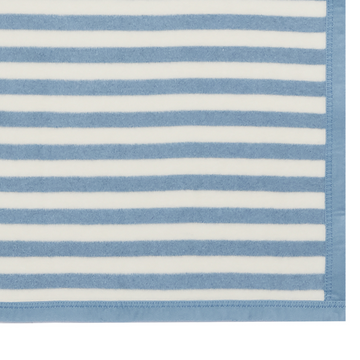 Sweet Pea Stripe Fog Mini Blanket