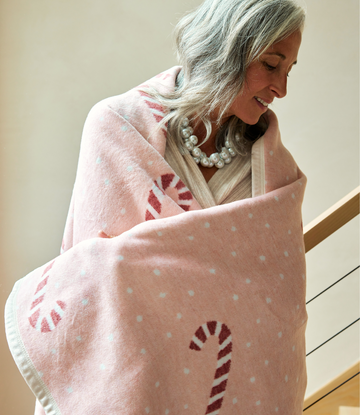 Candy Canes Blanket