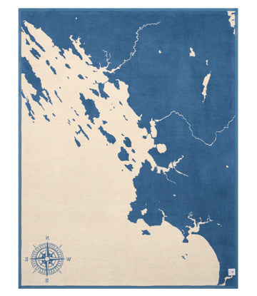 Casco Bay Map Blanket5