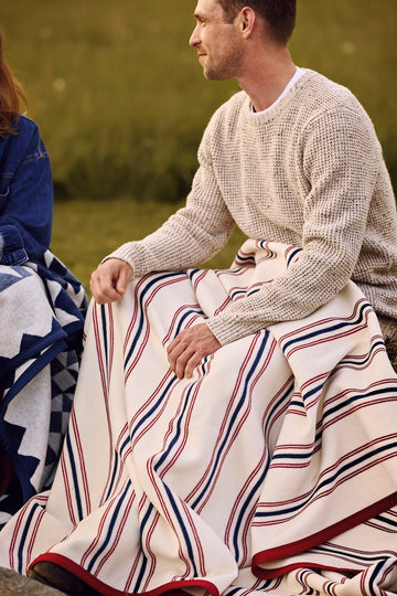 Front Porch Stripe Blanket2