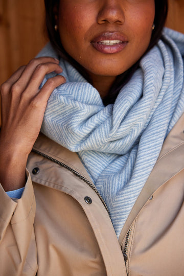 Bayside Herringbone Shawl5