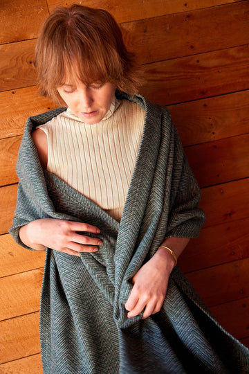 Bayside Herringbone Shawl6