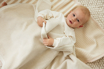 Harborview Herringbone Cream Blanket1