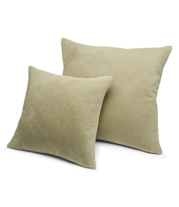 Contrast Solid Euro Pillow Covers