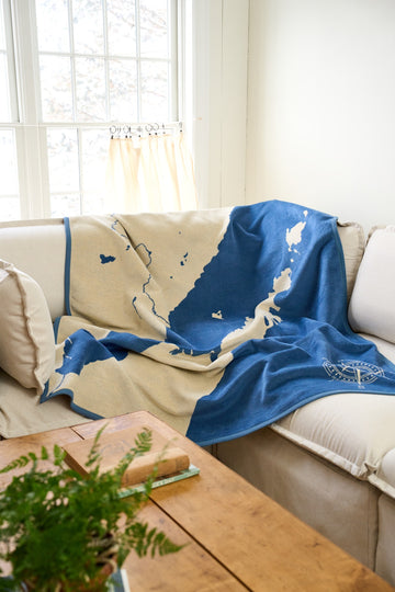 Door County Map Blanket