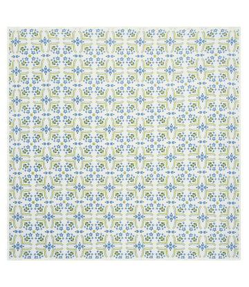 Farmhouse Flowers Family-Size Blanket