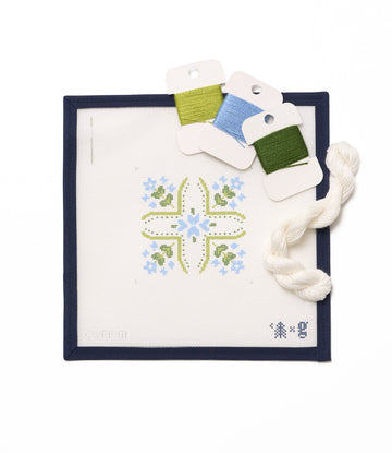 Farmhouse Flowers Needlepoint Kit