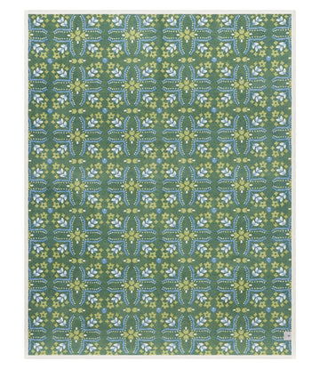 Farmhouse Flowers Blanket8