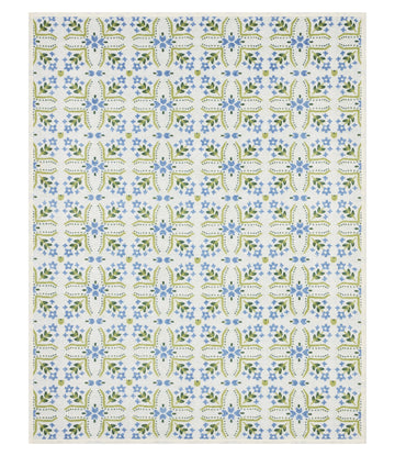 Farmhouse Flowers Blanket7