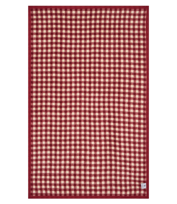 Gingham Rosewood Midi Blanket7