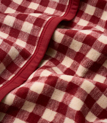 Gingham Rosewood Midi Blanket4