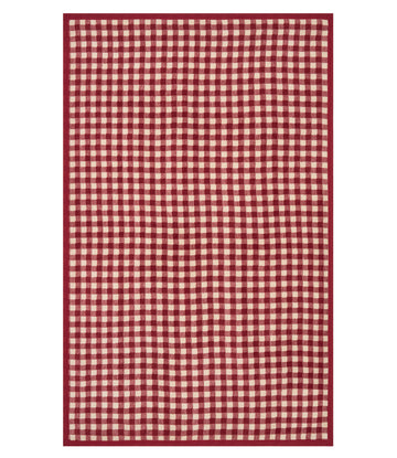 Gingham Rosewood Midi Blanket5